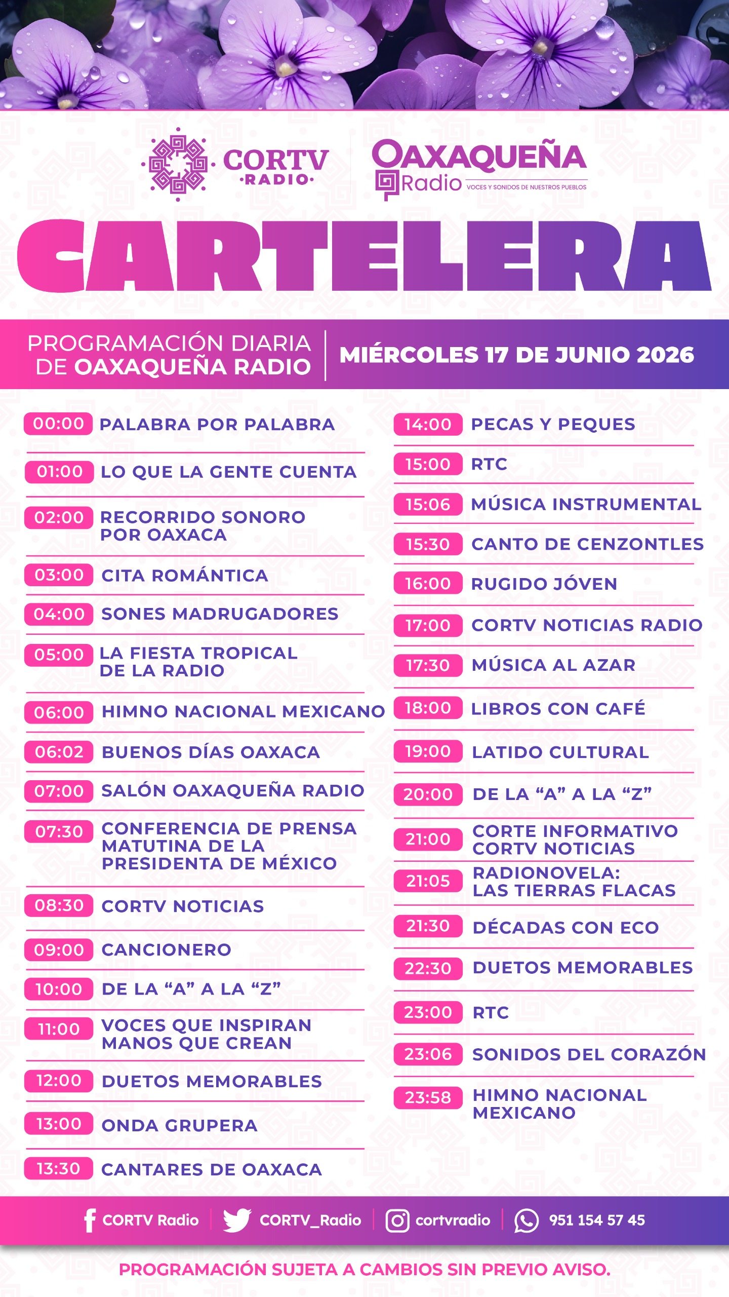 17 DE JUNIO DEL 2026