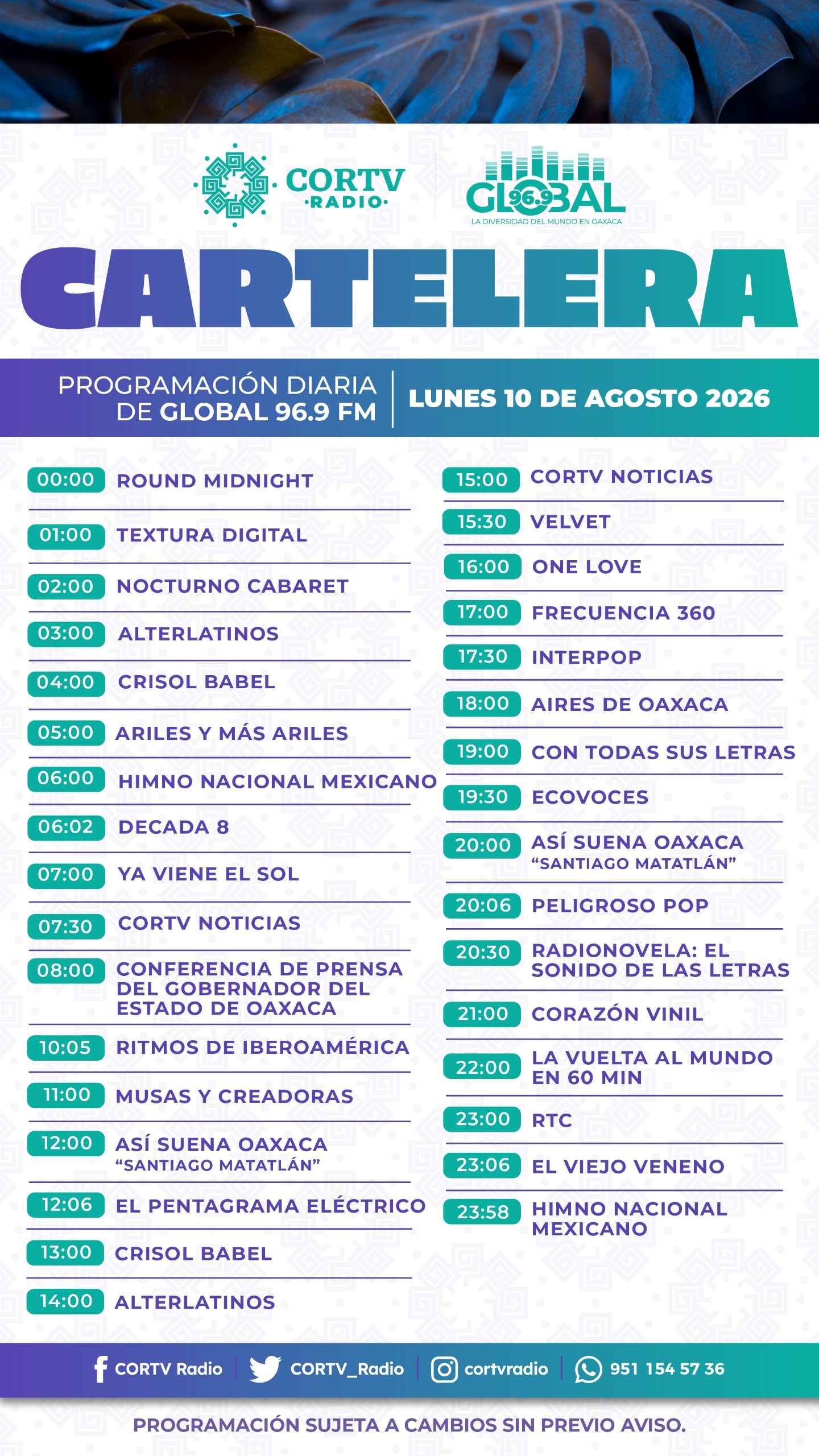 10 DE AGOSTO DEL 2026