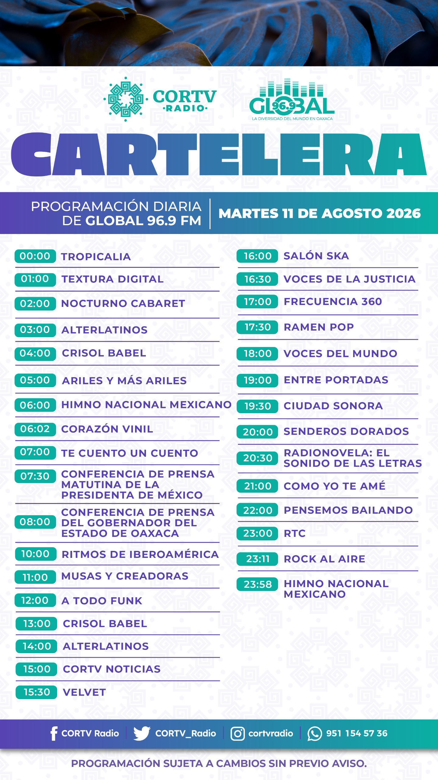 11 DE AGOSTO DEL 2026
