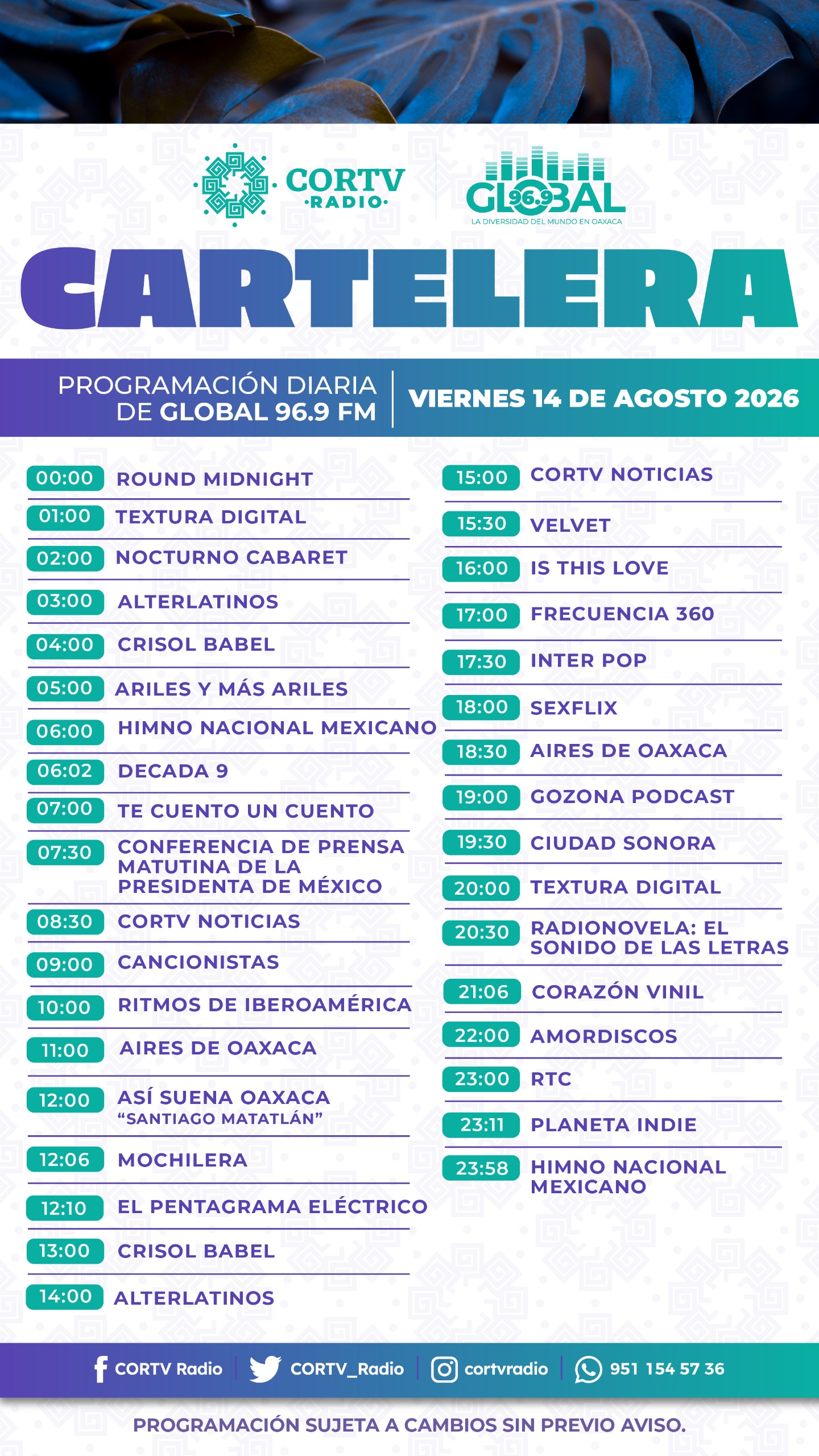 14 DE AGOSTO DEL 2026