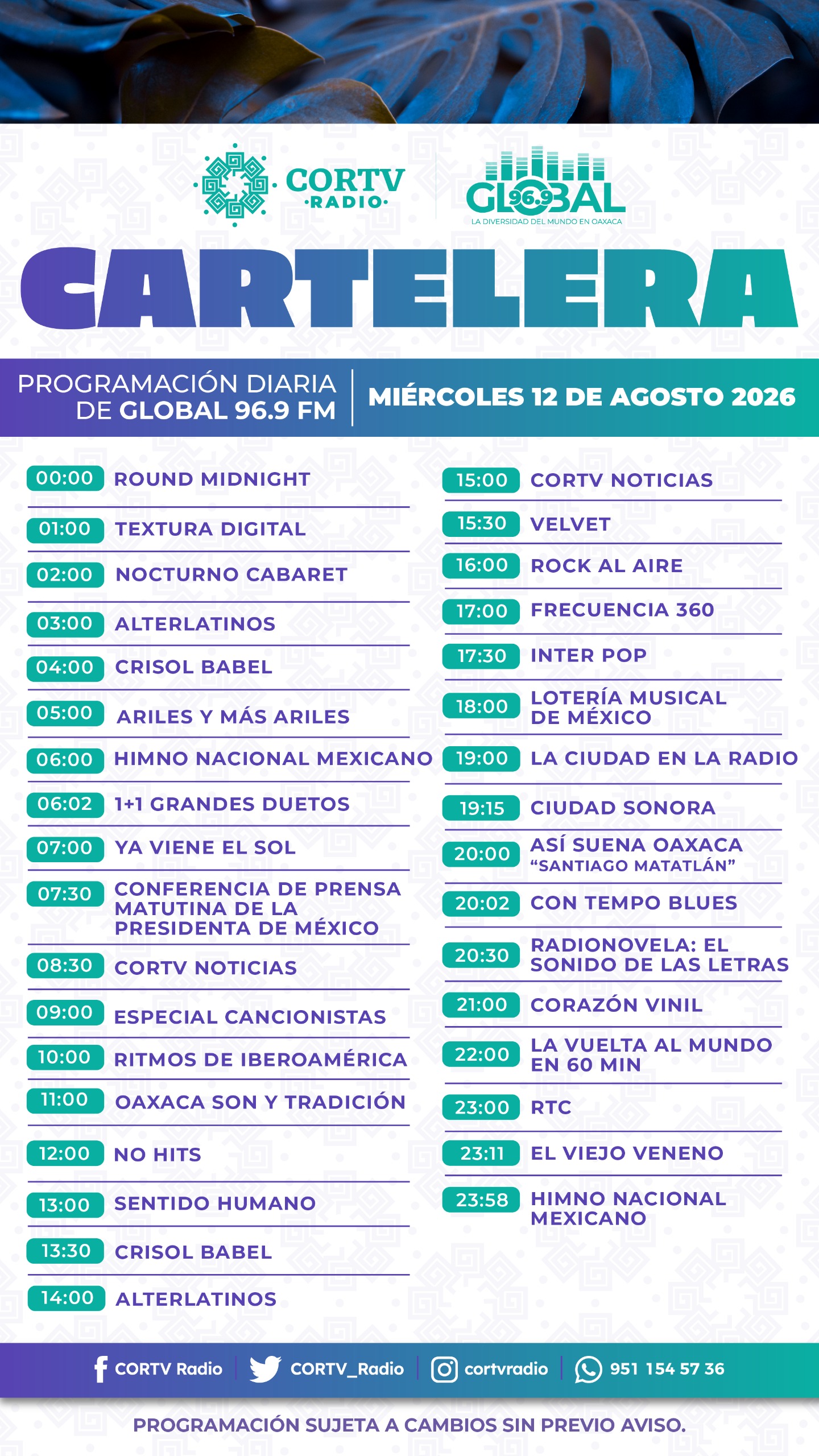 12 DE AGOSTO DEL 2026