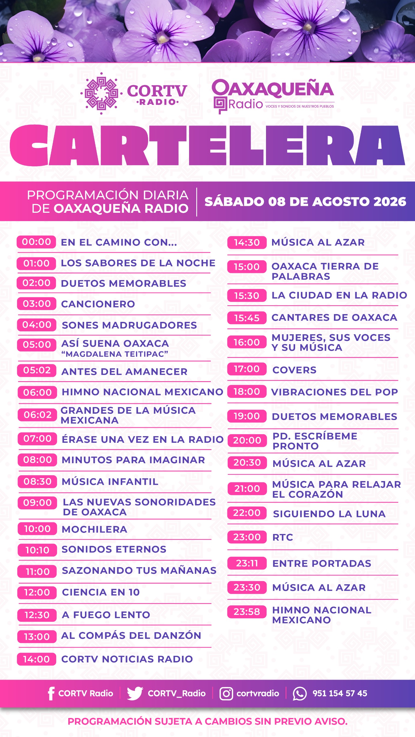 08 DE AGOSTO DEL 2026