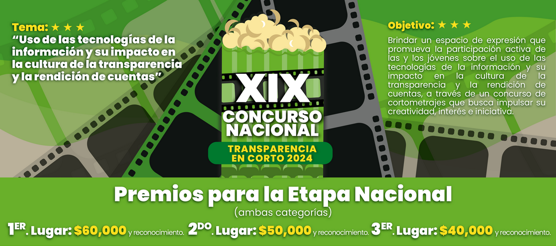 Concurso Nacional Transparencia en Corto 2024