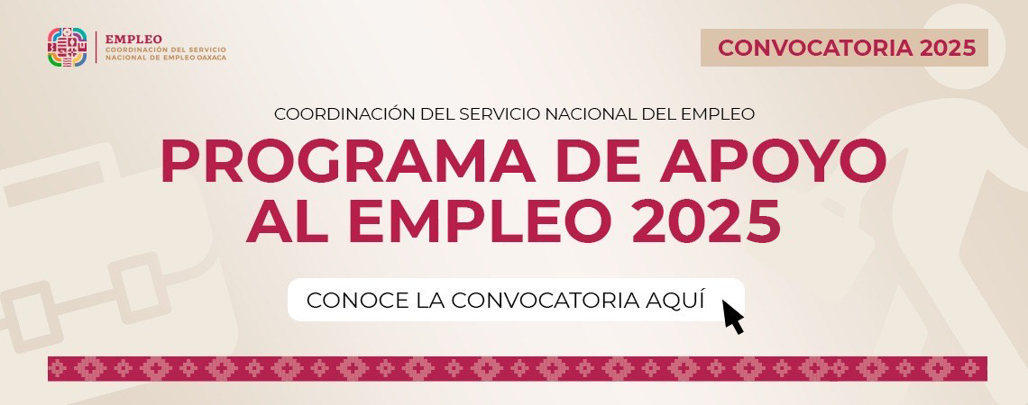 Convocatoria Programa de Apoyo al Empleo 2025
