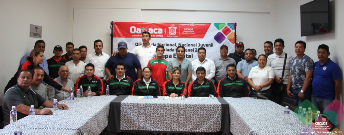 EMITE CECUDE CONVOCATORIA DE OLIMPIADA ESTATAL Y ESTATAL JUVENIL 2019.