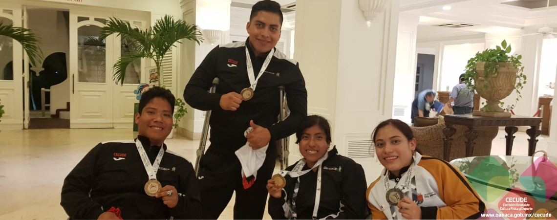 Destaca Oaxaca en la Paralimpiada Nacional