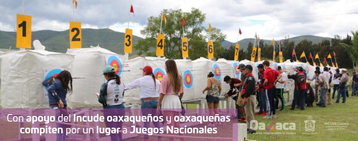 Con apoyo del Incude oaxaqueños y oaxaqueñas compiten por un lugar a Juegos Nacionales