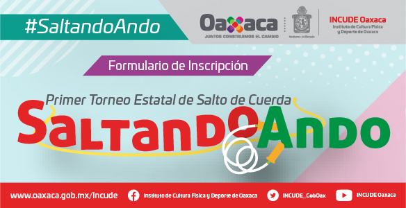 Convocatoria Primer Torneo Estatal de Salto de Cuerda «Saltando Ando»