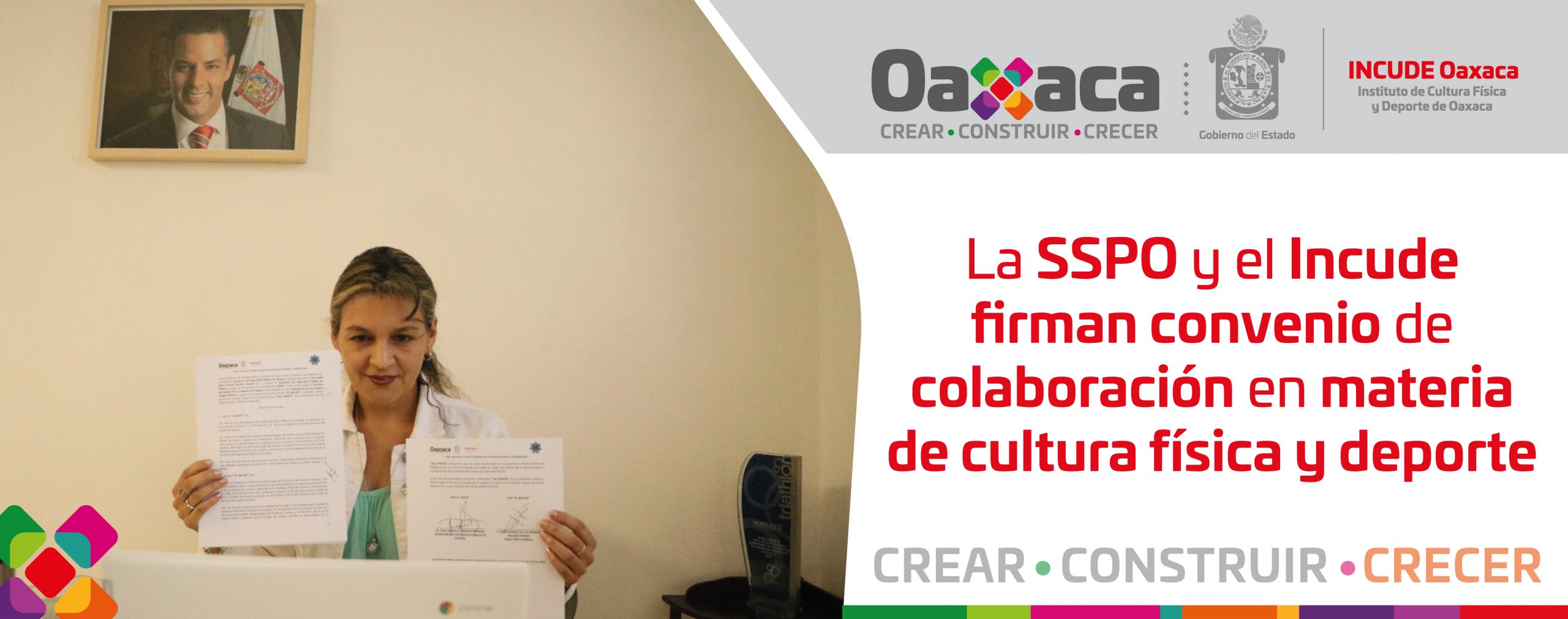 La SSPO y el Incude firman convenio de colaboración en materia de cultura física y deporte