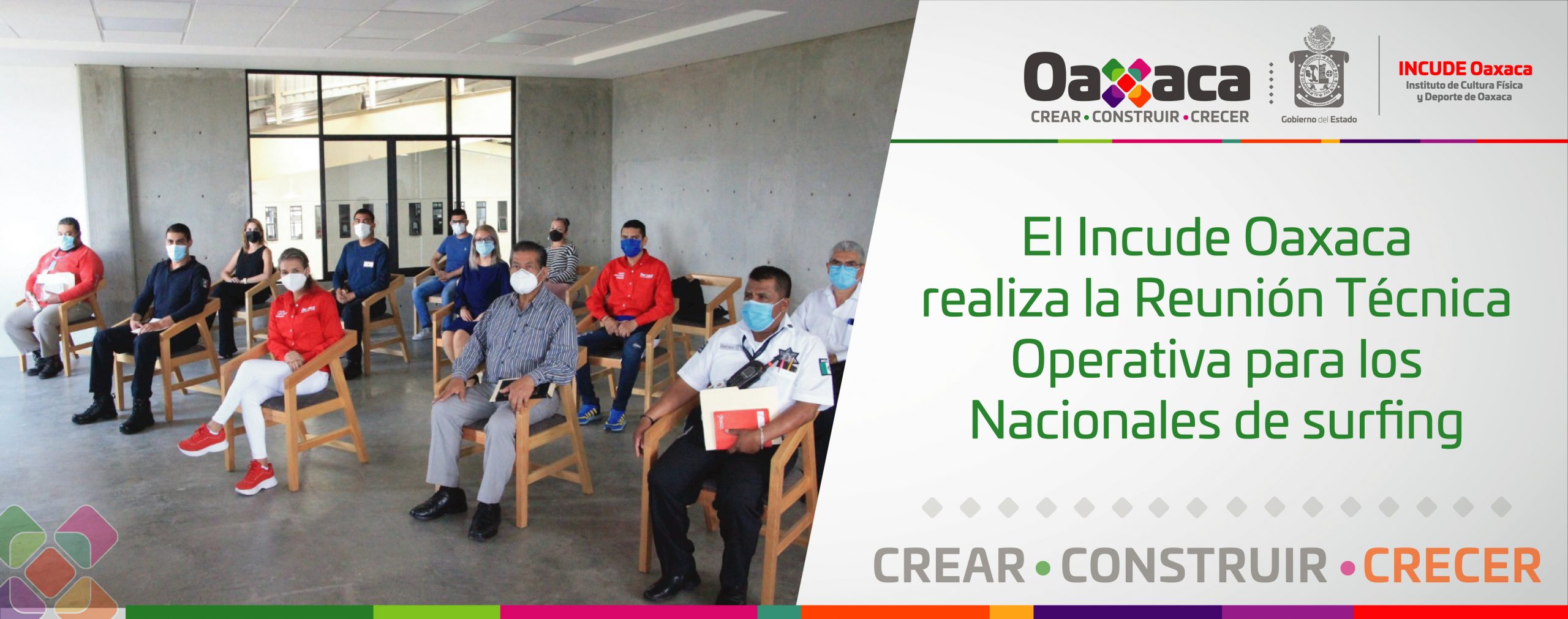 El Incude Oaxaca realiza la Reunión Técnica Operativa para los Nacionales de surfing