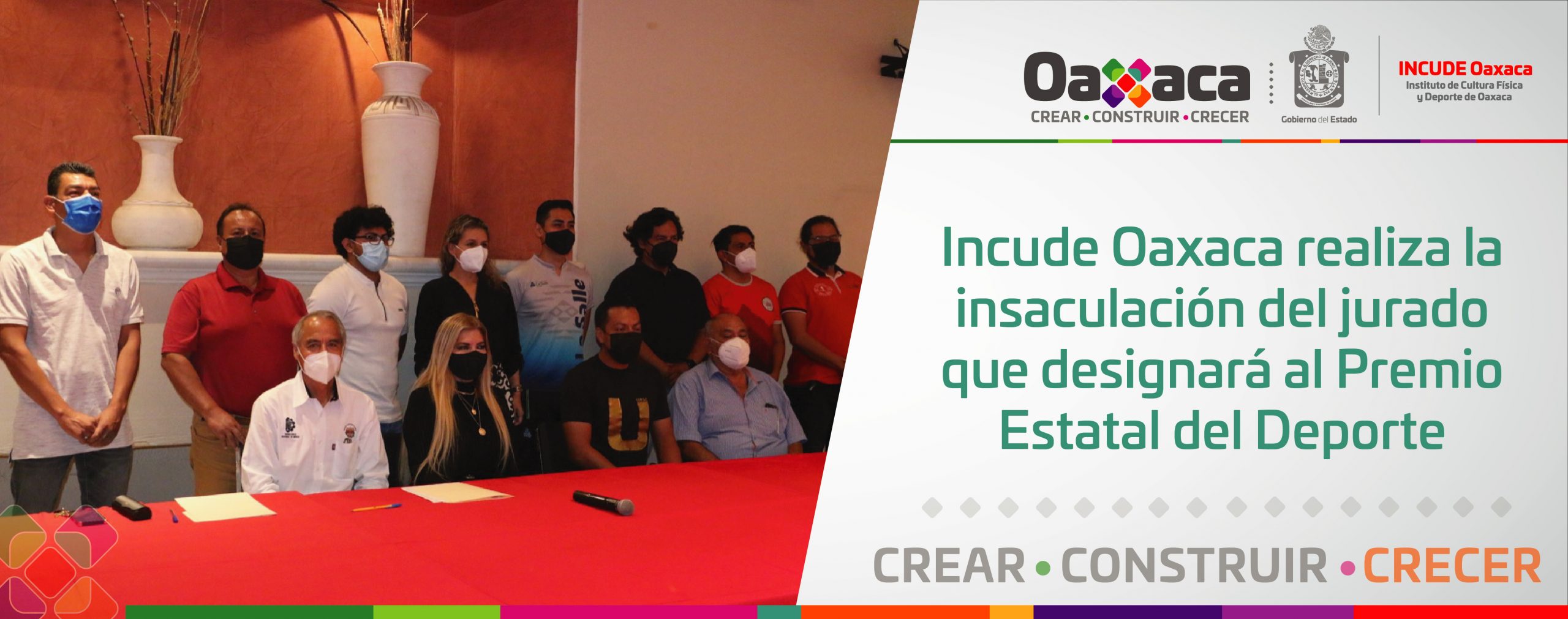 Incude Oaxaca realiza la insaculación del jurado que designará al Premio Estatal del Deporte 2021