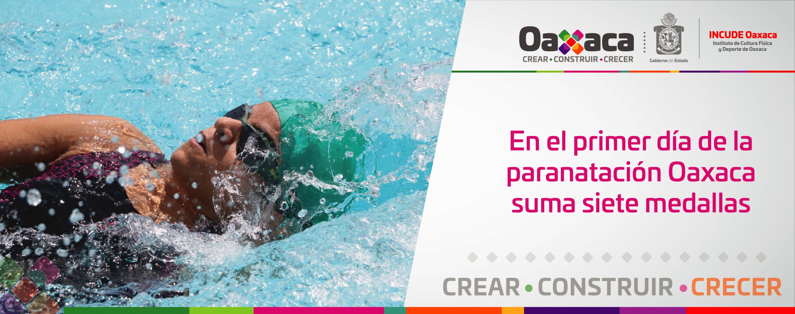 En el primer día de la paranatación Oaxaca suma siete medallas