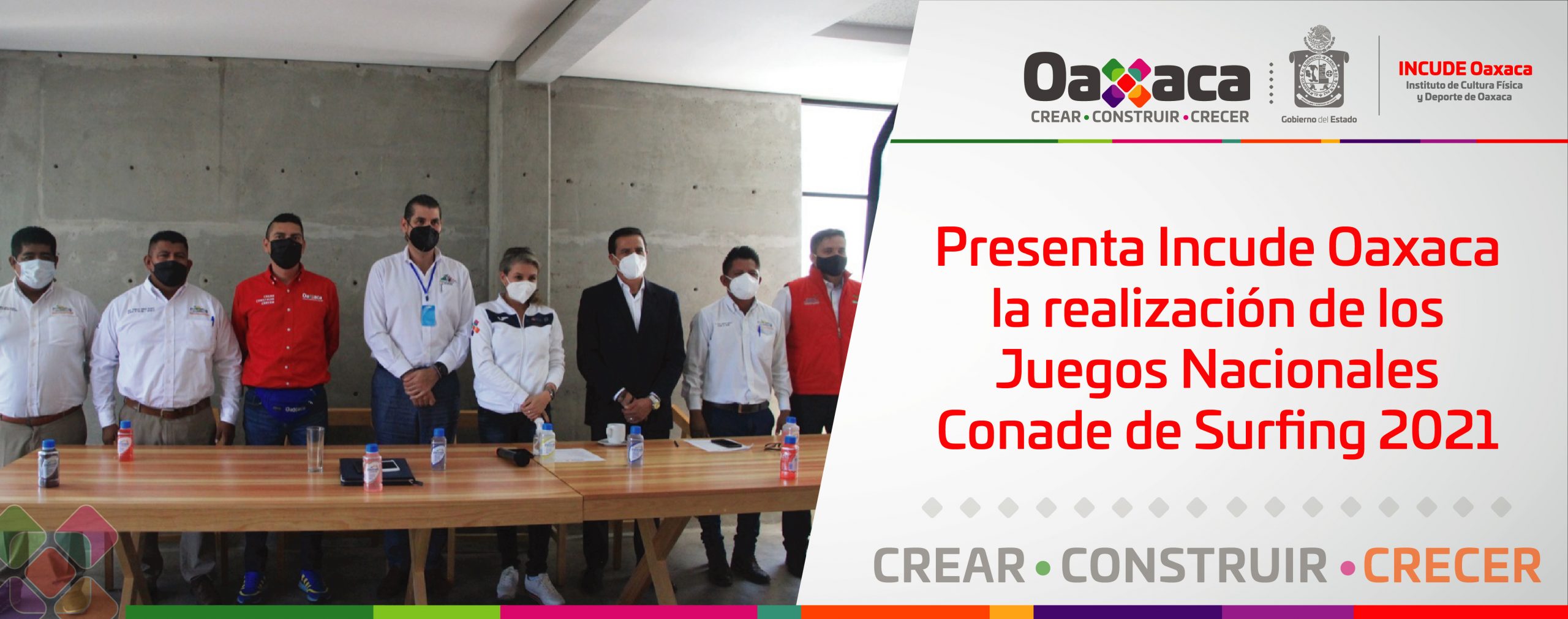 Presenta Incude Oaxaca la realización de los Juegos Nacionales Conade de Surfing