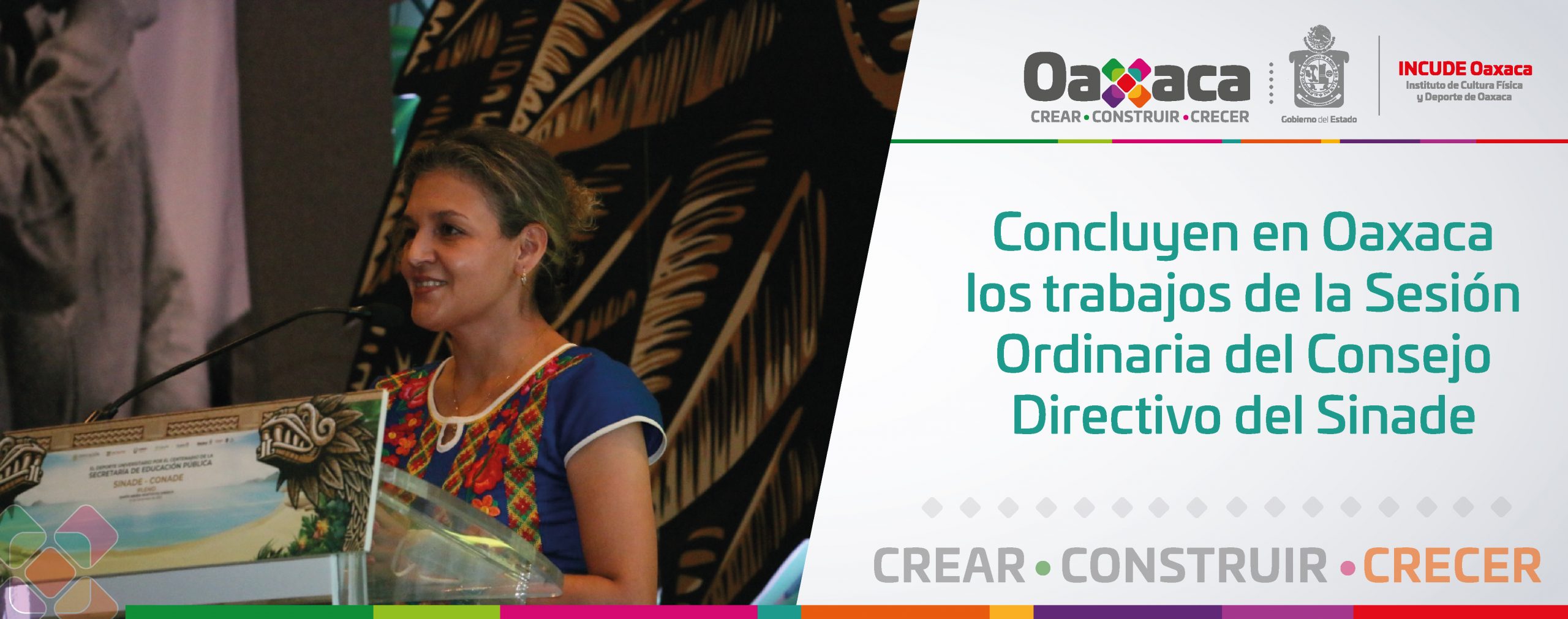 Concluyen en Oaxaca los trabajos de la Sesión Ordinaria del Consejo Directivo del Sinade