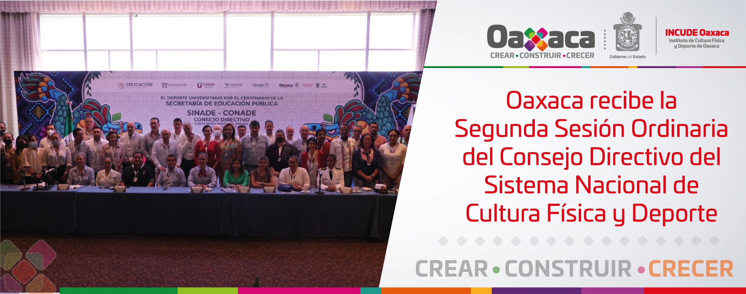 Oaxaca recibe la Segunda Sesión Ordinaria del Consejo Directivo del Sistema Nacional de Cultura Física y Deporte