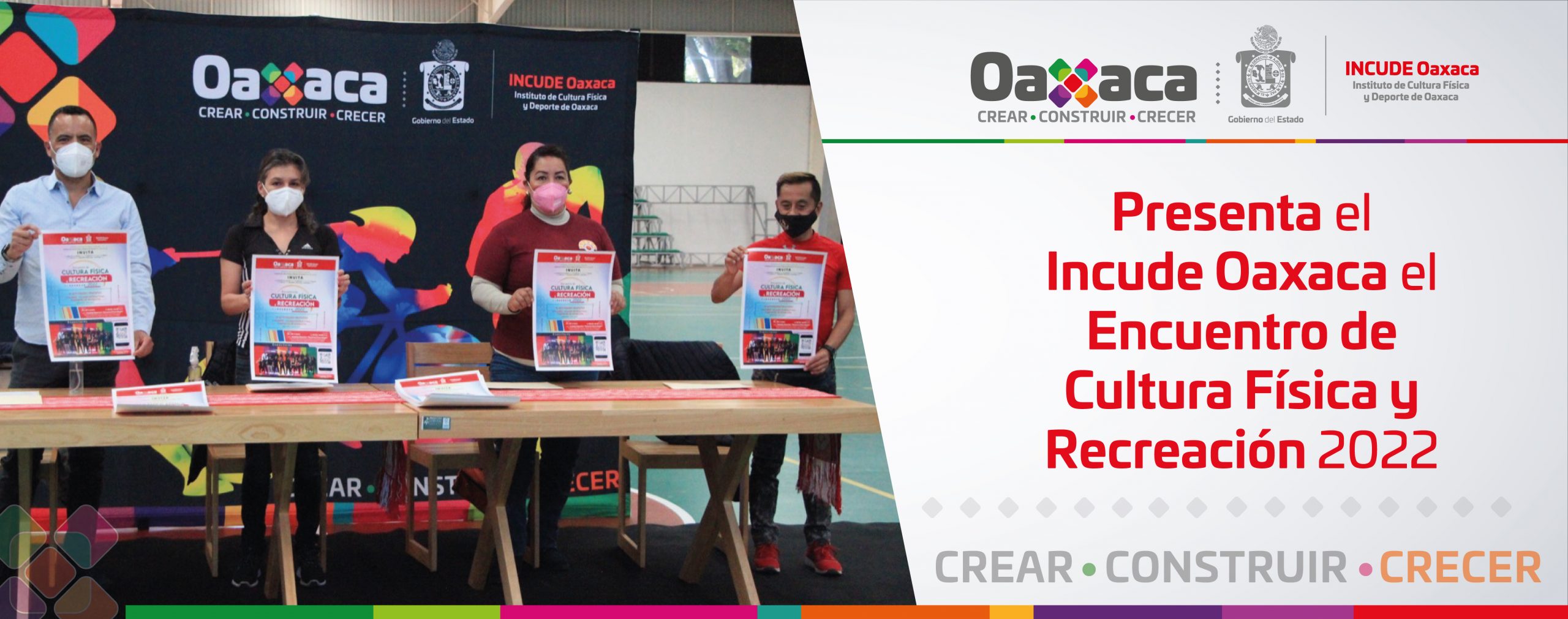 Presenta el Incude Oaxaca el Encuentro de Cultura Física y Recreación 2022