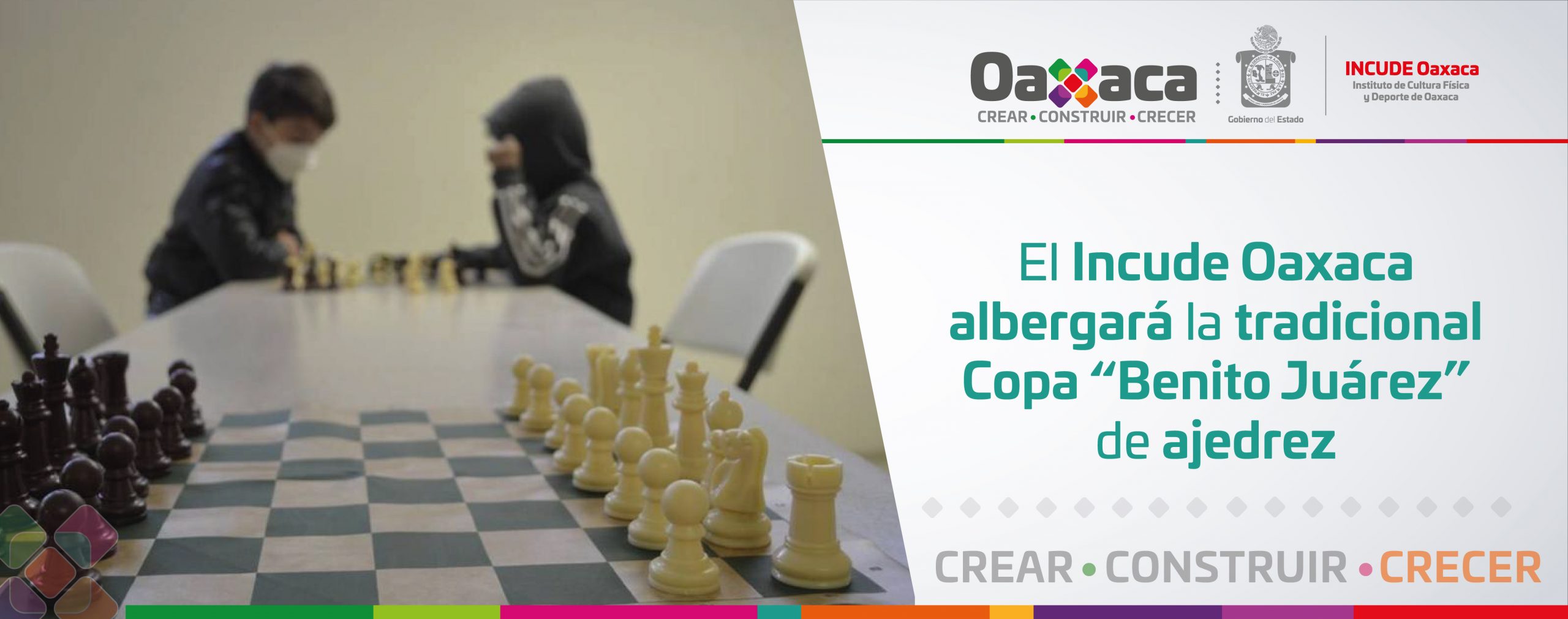 El Incude Oaxaca albergará la tradicional Copa “Benito Juárez” de ajedrez