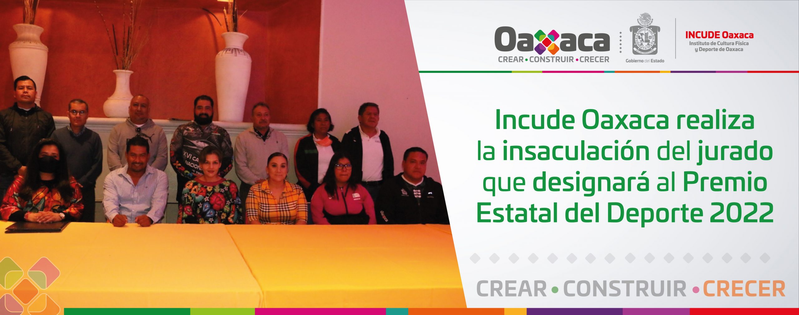 Incude Oaxaca realiza la insaculación del jurado que designará al Premio Estatal del Deporte 2022