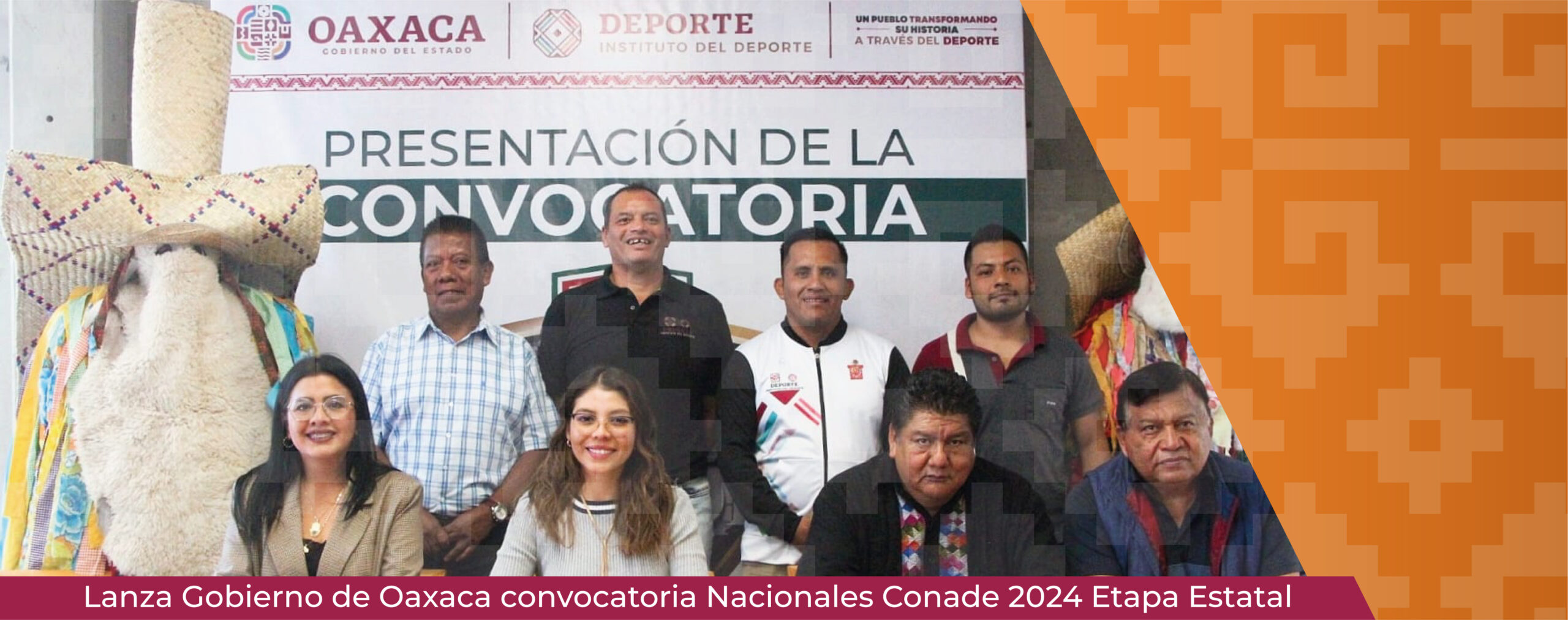 Lanza Gobierno de Oaxaca convocatoria Nacionales Conade 2024 Etapa Estatal