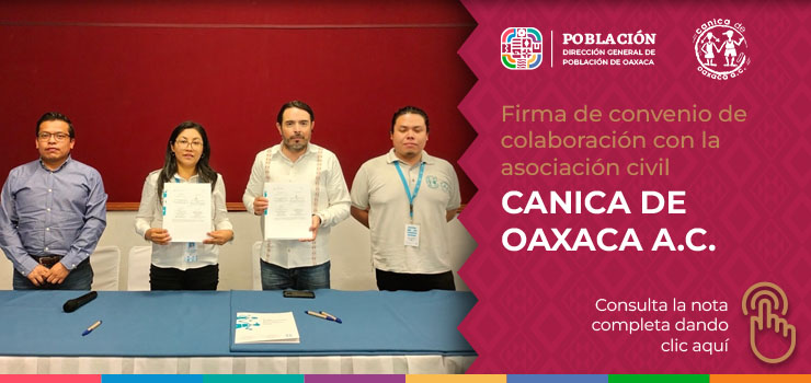 Consolida Digepo vinculación efectiva con la asociación civil Canica de Oaxaca A.C.