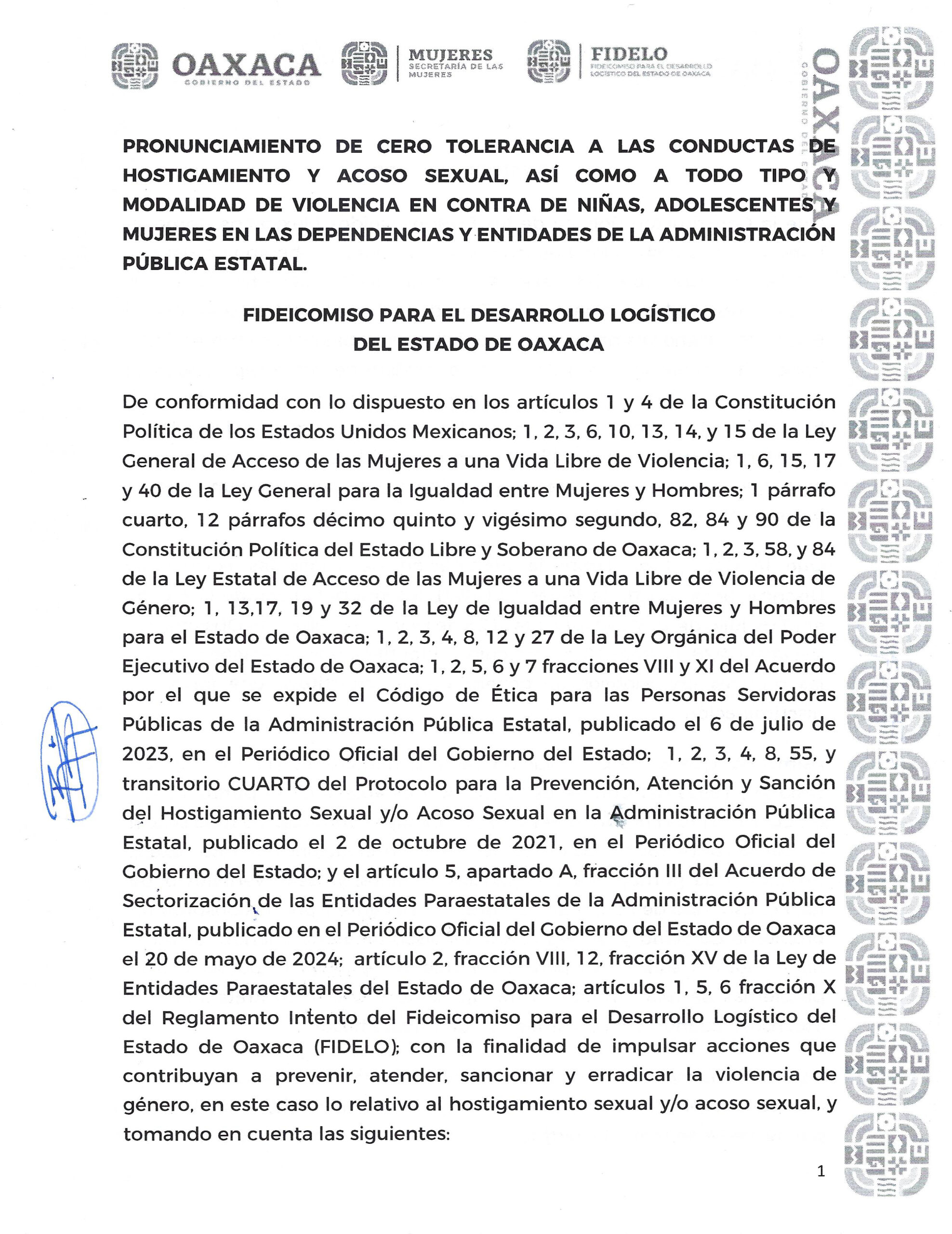 Cero Tolerancia