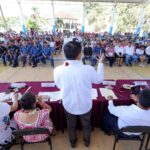 Me da mucho gusto venir a San Gabriel Mixtepec para informar la inversión que vamos a hacer