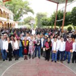 Monjas, comunidad de la Sierra Sur, en donde presentamos la estrategia Trabajo que Transforma tu Municipio