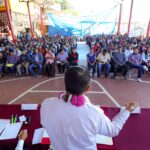 Seguimos recorriendo las comunidades y comenzamos nuestra gira de hoy en San Agustín Loxicha