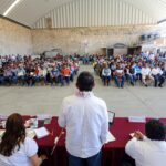 Continuamos nuestra gira de hoy por la Mixteca, donde visitamos San Juan Bautista Coixtlahuaca