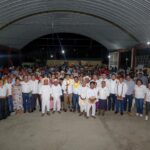 Para terminar nuestra gira de hoy por comunidades de la Costa, en Santiago Tetepec