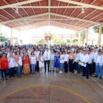 Visitamos San Juan Chilateca, donde entregamos una patrulla el año pasado y apoyamos con programas alimentarios