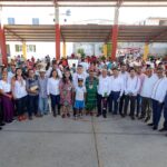 Estamos trabajando con un nuevo modelo de atención, donde el gobierno va a las comunidades. Por eso, fuimos a Santo Domingo Armenta