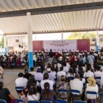 Con la Presidenta Honoraria del DIF Estatal Oaxaca, Irma Bolaños, trajimos la #PrimaveraOaxaqueña a San Pedro Tidaá