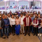 Caminé al lado del Presidente Andrés Manuel López Obrador por los 570 municipios de Oaxaca y juntos visitamos San Pedro y San Pablo Tequixtepec