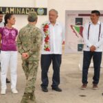 Con nuestro Presidente Andrés Manuel López Obrador y la virtual Presidenta electa Claudia Sheinbaum, supervisamos el astillero y el rompeolas del Puerto de Salina Cruz