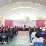 Venimos a San Juan Sayultepec para continuar la Reparación Histórica de los Pueblos y a darle respuesta a las necesidades de la población