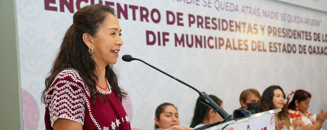 En Oaxaca, la atención del equipo DIF será con sensibilidad y sin distingo: Irma Bolaños