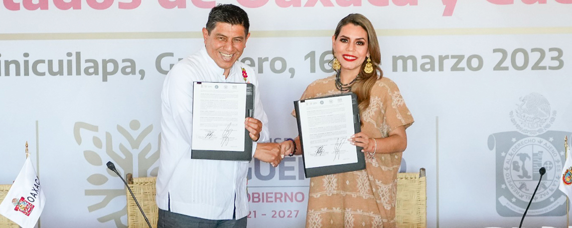  Unidad entre Oaxaca y Guerrero construirá la paz y la seguridad en el Sur-sureste