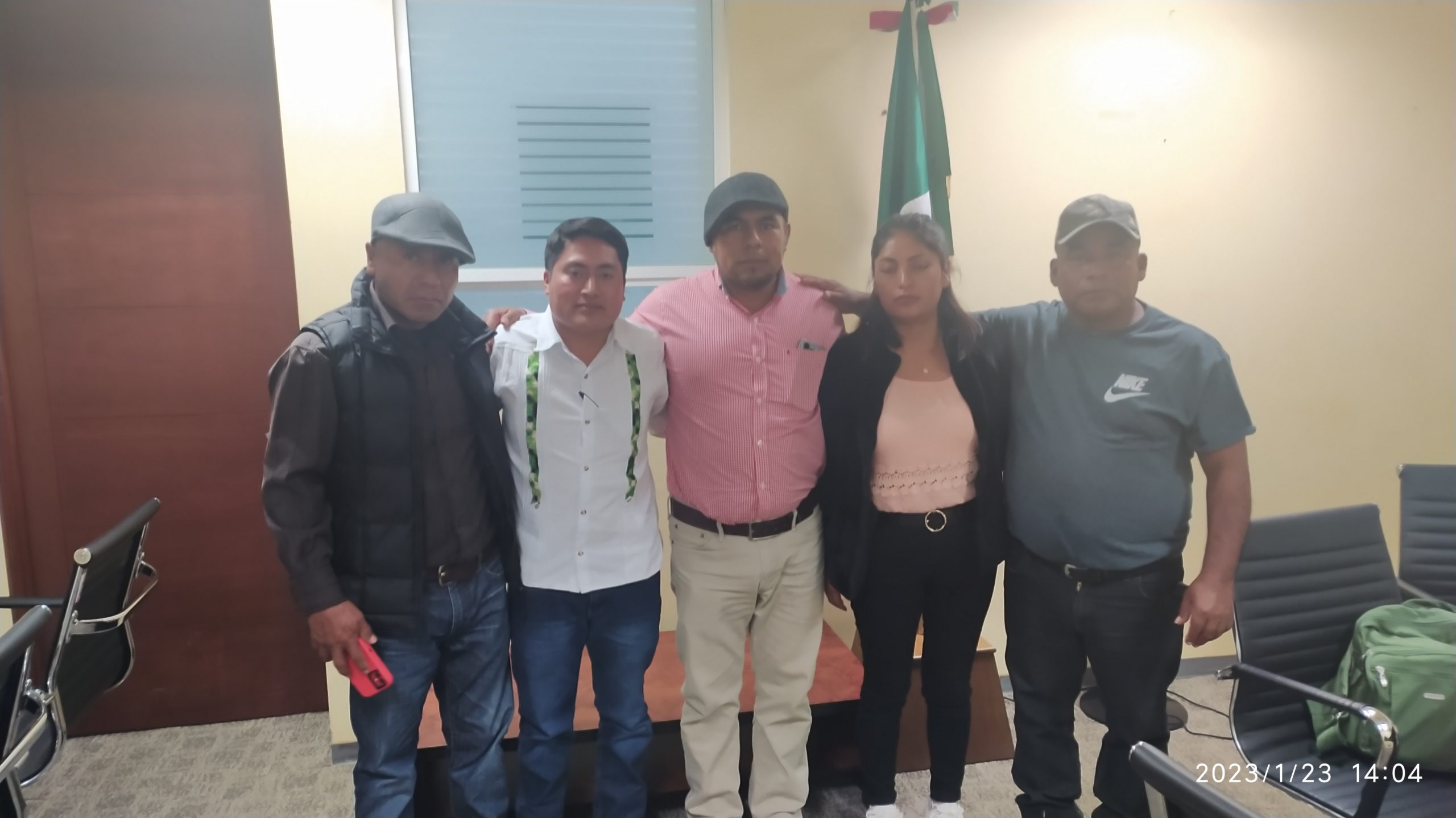Reunión con el presidente Municipal de San Juan Ñumi. 4