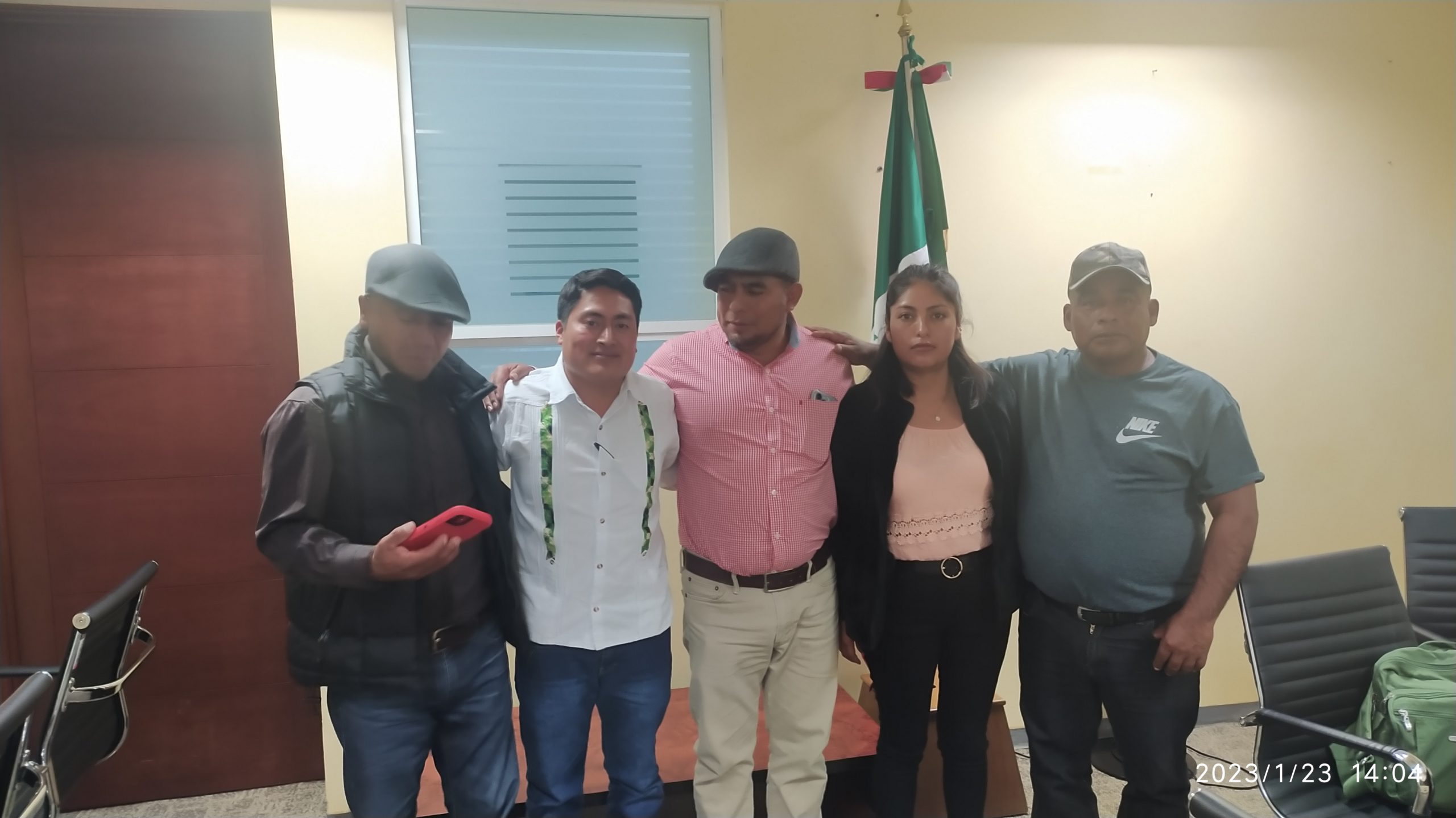 Reunión con el presidente Municipal de San Juan Ñumi. 6
