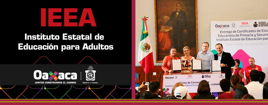 Para impulsar educación, firman IEEA y Coparmex convenio de colaboración