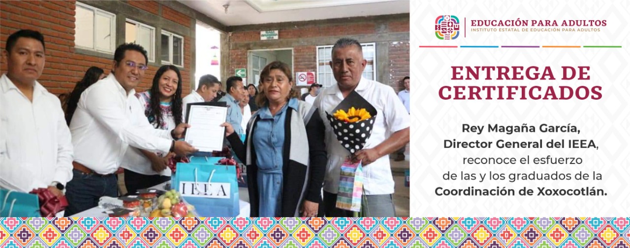 IEEA OAXACA TRAZA SUEÑOS DE SUPERACIÓN EN XOXOCOTLÁN