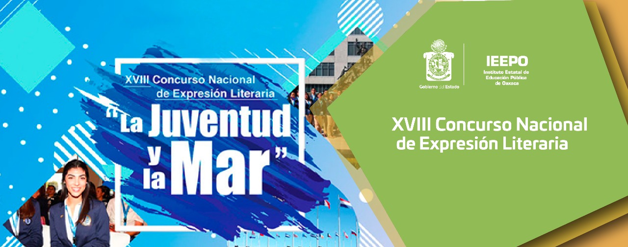 Invita IEEPO a participar en el Concurso de Expresión Literaria “La juventud y la mar”