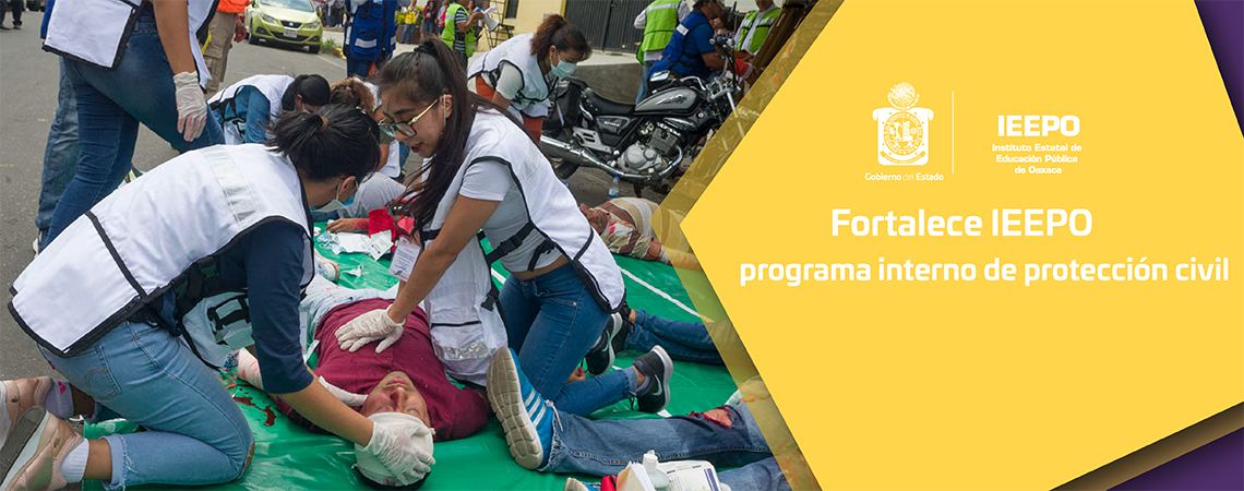 Fortalece IEEPO programa interno de protección civil