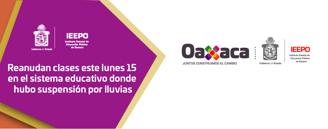 Reanudan clases este lunes 15 en el sistema educativo donde hubo suspensión por lluvias