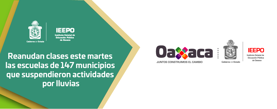Reanudan clases este martes las escuelas de 147 municipios que suspendieron actividades por lluvias