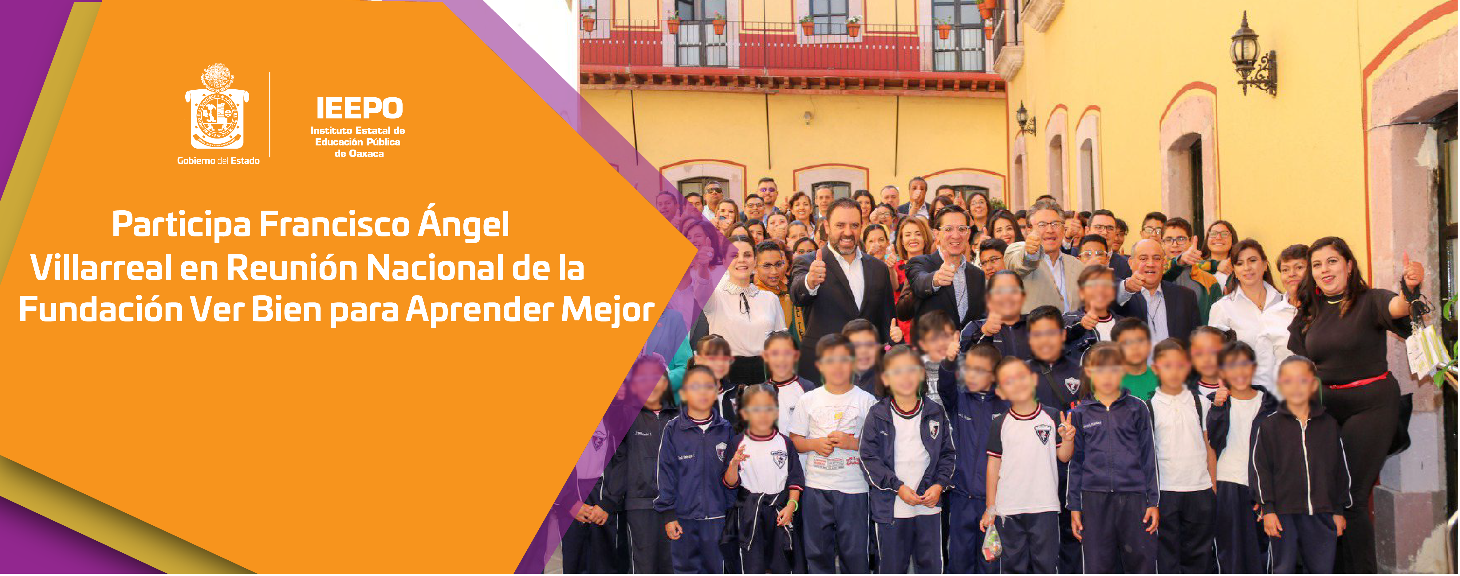 Participa Francisco Ángel Villarreal en Reunión Nacional de la Fundación Ver Bien para Aprender Mejor