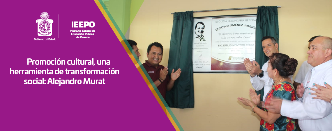 Promoción cultural, una herramienta de transformación social: Alejandro Murat