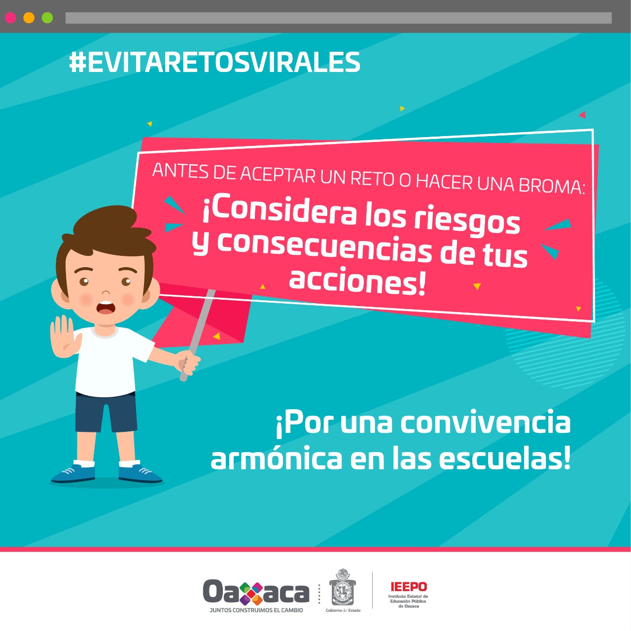 Evita Retos Virales – Instituto Estatal de Educación Pública de Oaxaca Evita Retos Virales – Instituto Estatal de Educación Pública de Oaxaca