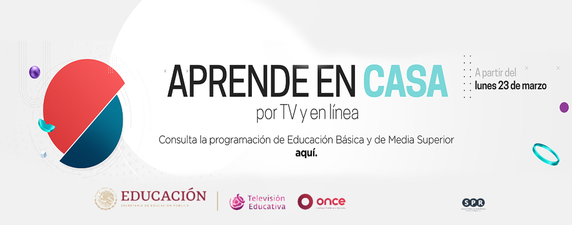 Transmitirán sistemas públicos de comunicación contenidos educativos durante el receso escolar preventivo por COVID-19